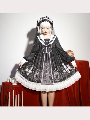 Ode To The Cross Lolita Style Dress OP by B.Dolly (BDL05)